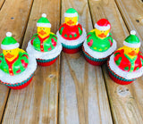 Ugly Sweater Rubber Ducky Cupcake Soaps