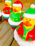 Ugly Sweater Rubber Ducky Cupcake Soaps