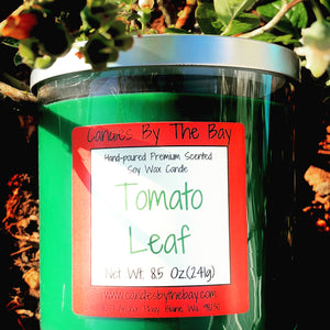 Tomato Leaf Soy Wax Candle