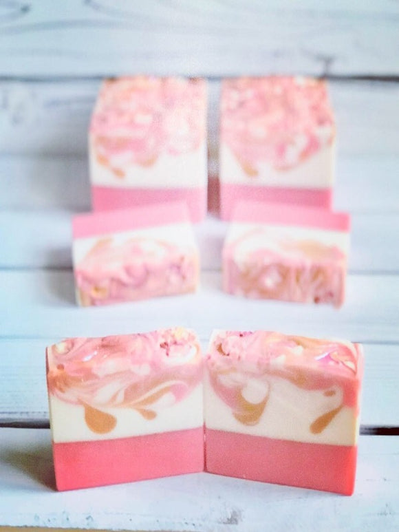 Pink! Coconut Milk Soap