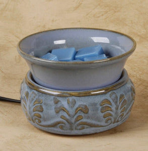 Wax Warmer Blue Fleur De Lis