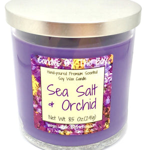 Sea Salt + Orchid Soy Candle