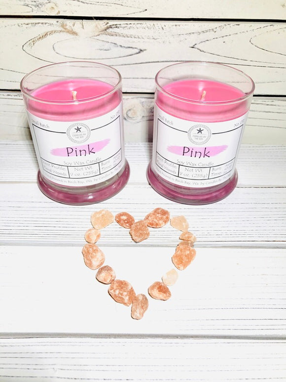 Pink Soy Candle