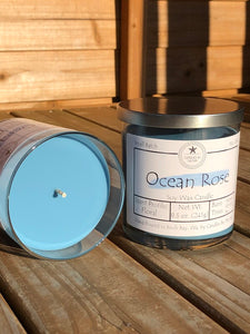 Ocean Rose Soy Candle